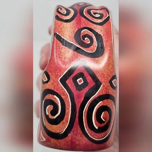 Swahili Imports Handmade Soapstone Nesting Elephant Paperweight from Kenya - Picture 9 of 12